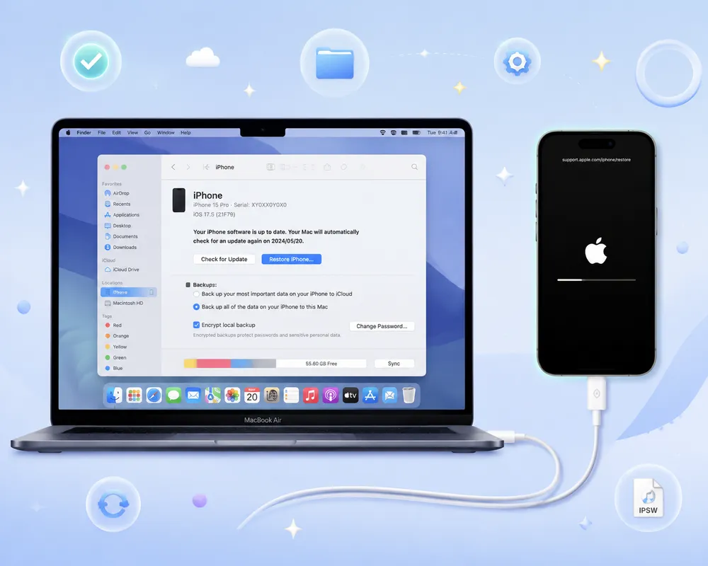 update-restore-iphone-via-finder-itunes-guide